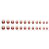 12 Sizes-24 Pcs Press On Nails R744