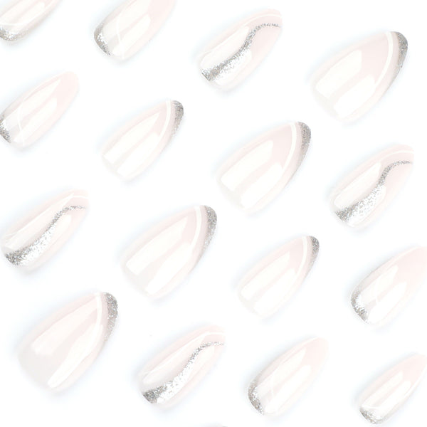 12 Sizes-24 Pcs Press On Nails JP3664