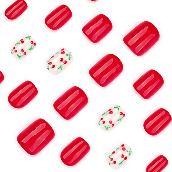 12 Sizes-24 Pcs Press On Nails JP3948