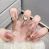 12 Sizes-24 Pcs Press On Nails Z464