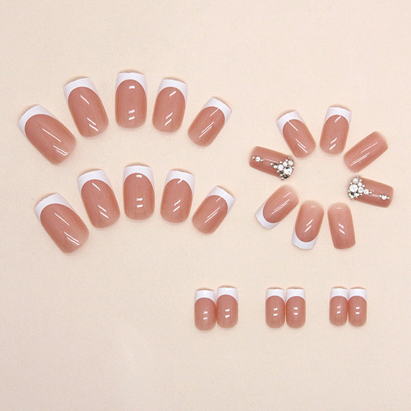 12 Sizes-24 Pcs Press On Nails Z783