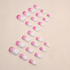 12 Sizes-24 Pcs Press On Nails W1435