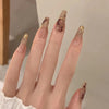 12 Sizes-24 Pcs Press On Nails R695