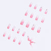 12 Sizes-24 Pcs Press On Nails JP1064