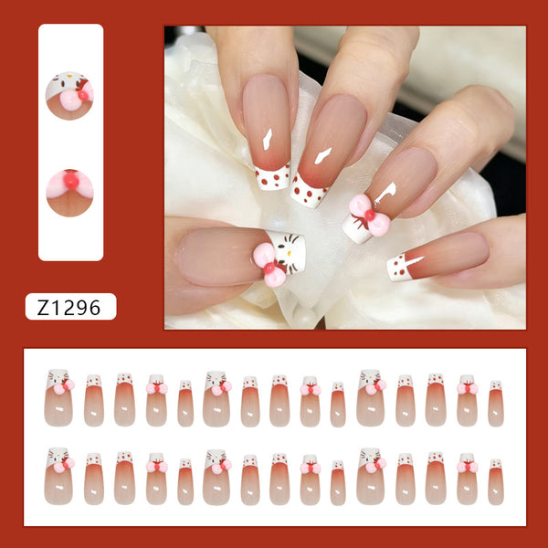 30 Pcs Press On Nails Z1296