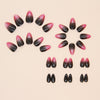 12 Sizes-24 Pcs Press On Nails W1616