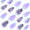 12 Sizes-24 Pcs Press On Nails JP3541