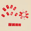 12 Sizes-24 Pcs Press On Nails Y1276