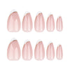 12 Sizes-24 Pcs Press On Nails JP3438