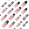 12 Sizes-24 Pcs Press On Nails JP4303