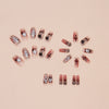 12 Sizes-24 Pcs Press On Nails W1603