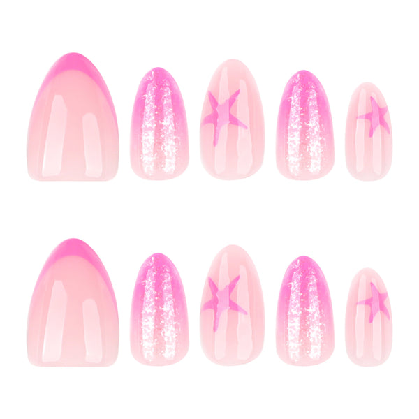 12 Sizes-24 Pcs Press On Nails JP3946