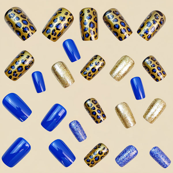 12 Sizes-24 Pcs Press On Nails Y1044