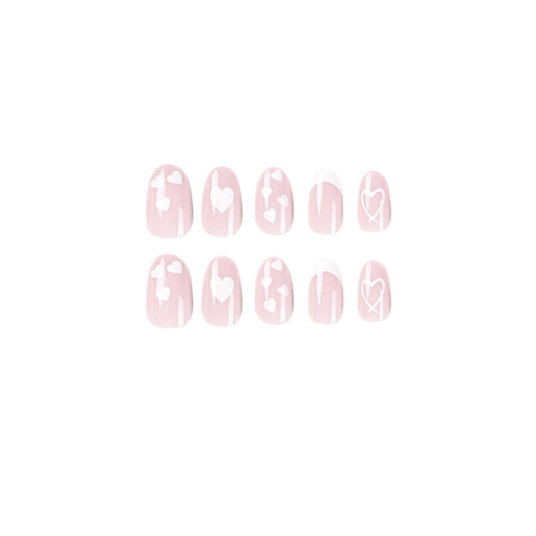 12 Sizes-24 Pcs Press On Nails JP2265