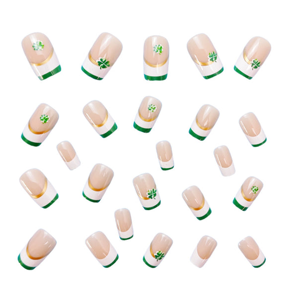 12 Sizes-24 Pcs Press On Nails Y529-2