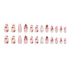 12 Sizes-24 Pcs Press On Nails Z1073