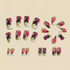 12 Sizes-24 Pcs Press On Nails Y1804