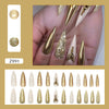 12 Sizes-24 Pcs Press On Nails Z991