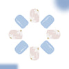 12 Sizes-24 Pcs Press On Nails C1785