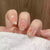 12 Sizes-24 Pcs Press On Nails R843