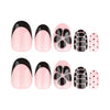 12 Sizes-24 Pcs Press On Nails JP4120