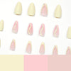 12 Sizes-24 Pcs Press On Nails JP1684