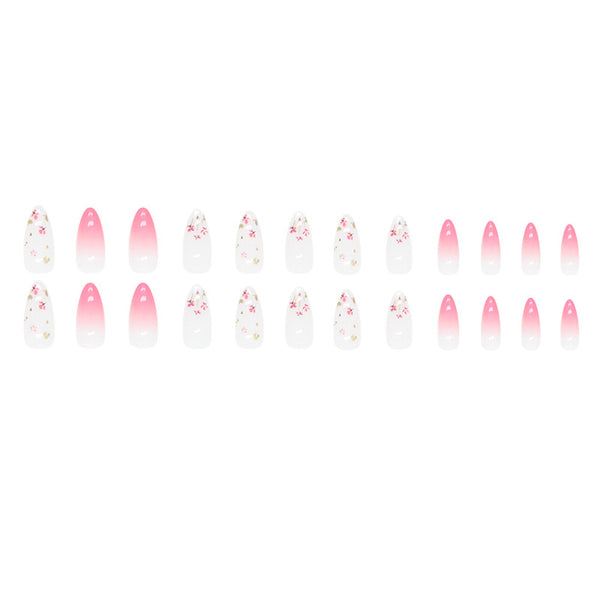 12 Sizes-24 Pcs Press On Nails W501