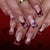 12 Sizes-24 Pcs Press On Nails C1482