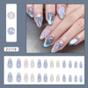 12 Sizes-24 Pcs Press On Nails Z1119