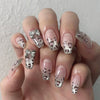 12 Sizes-24 Pcs Press On Nails JP4051