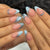 12 Sizes-24 Pcs Press On Nails W1630
