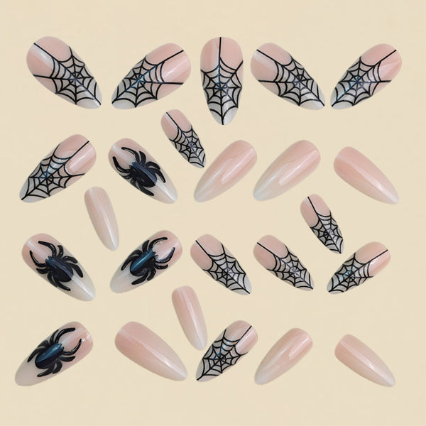 12 Sizes-24 Pcs Press On Nails y2059-24