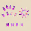 12 Sizes-24 Pcs Press On Nails Y527