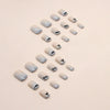 12 Sizes-24 Pcs Press On Nails W1118