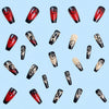 12 Sizes-24 PcsPress On Nails Y251
