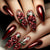 12 Sizes-24 Pcs Press On Nails Y1715