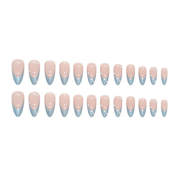 12 Sizes-24 Pcs Press On Nails Z810