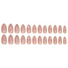 12 Sizes-24 Pcs Press On Nails W1749