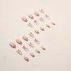 12 Sizes-24 Pcs Press On Nails W315