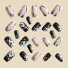 12 Sizes-24 Pcs Press On Nails Y1157