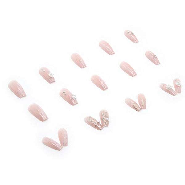 12 Sizes-24 Pcs Press On Nails Z312