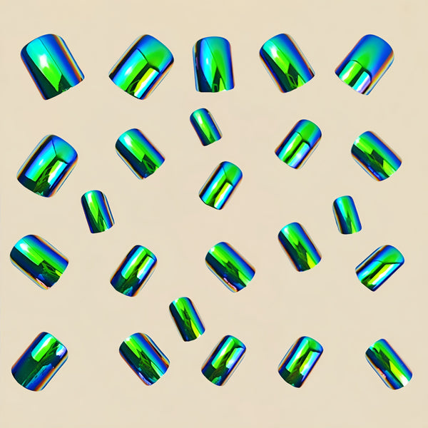 12 Sizes-24 Pcs Press On Nails Y808