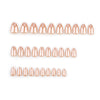 Glamhalo Premiere 30pcs Press On Nails – Eco-Friendly Perfect Fit - GD32