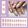 12 Sizes-24 Pcs Press On Nails W1710