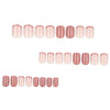 12 Sizes-24 Pcs Press On Nails JP3956