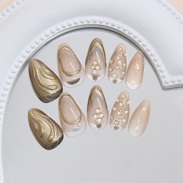 30 Pcs Press On Nails Z1181