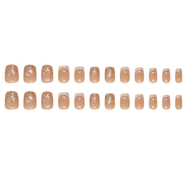 12 Sizes-24 Pcs Press On Nails R866