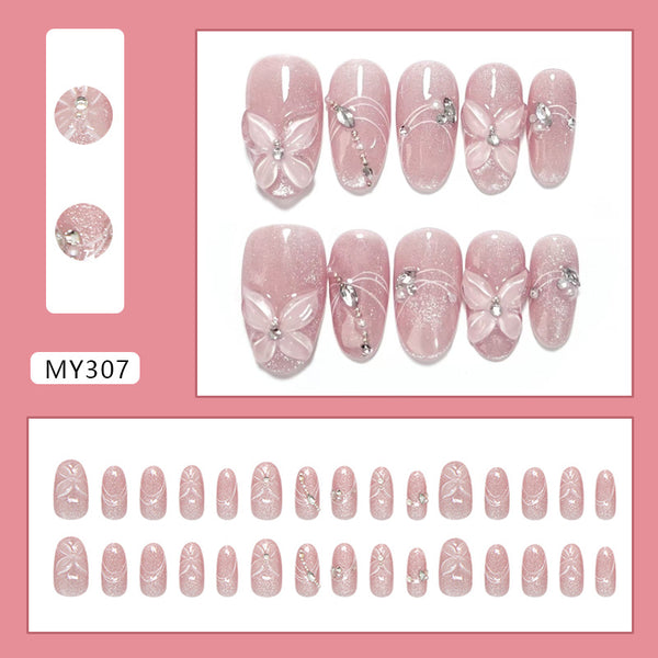 30 Pcs Press On Nails MY307