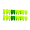 12 Sizes-24 Pcs Press On Nails Y1604