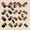 12 Sizes-24 Pcs Press On Nails Y1646